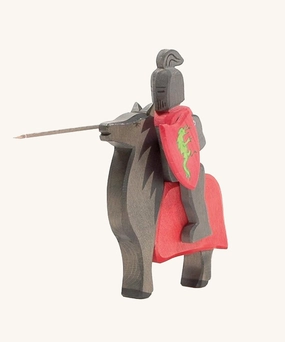 Ostheimer Black Knight & Horse Set