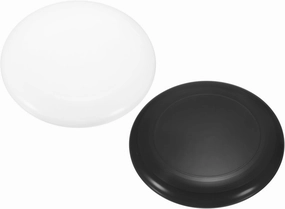 PATIKIL Flying Disc 10.8 Inch 175 Gram, 2 Pack Sport Training Disk for Backyard Lawn Beach Outdoor Park, Fluorescent Green Blue