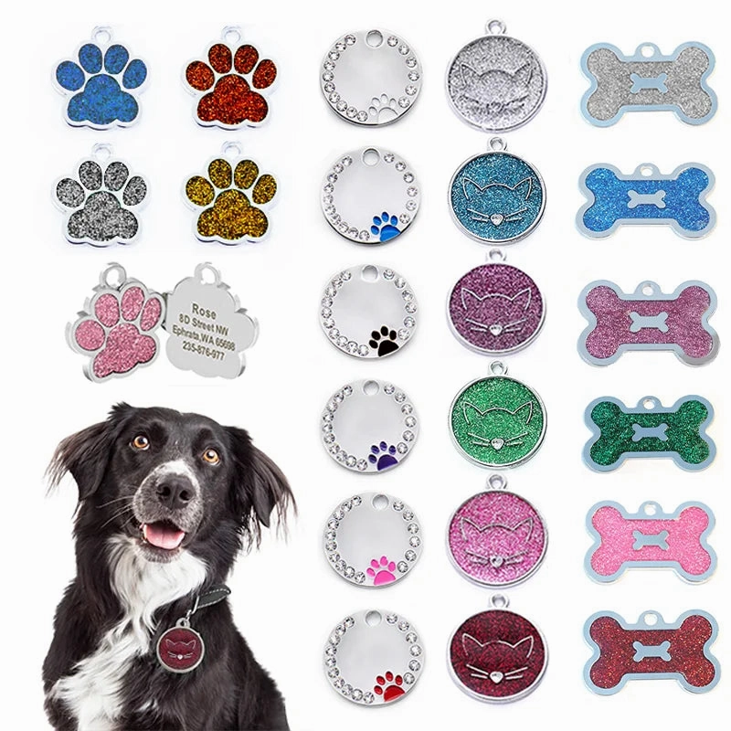 Personalized Engraved Pet ID Tags - Free Engraving