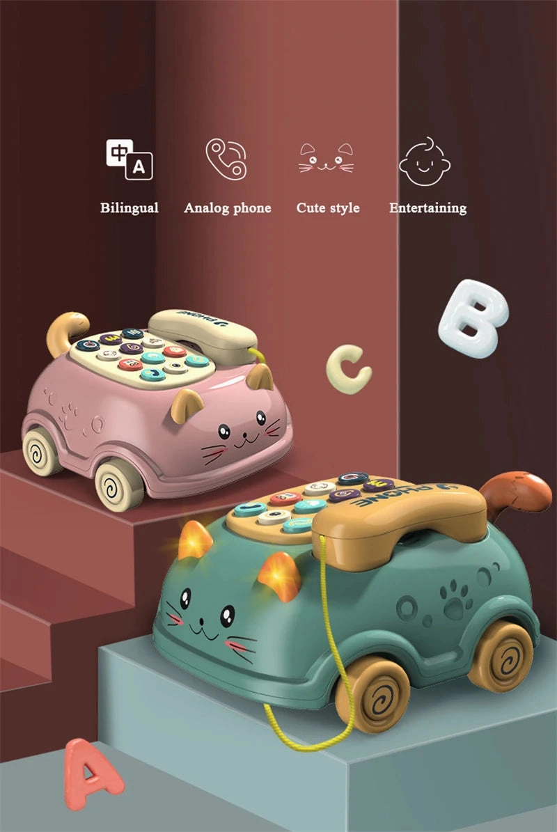 Piano phone toy with music - a smart learning method for babies and young children