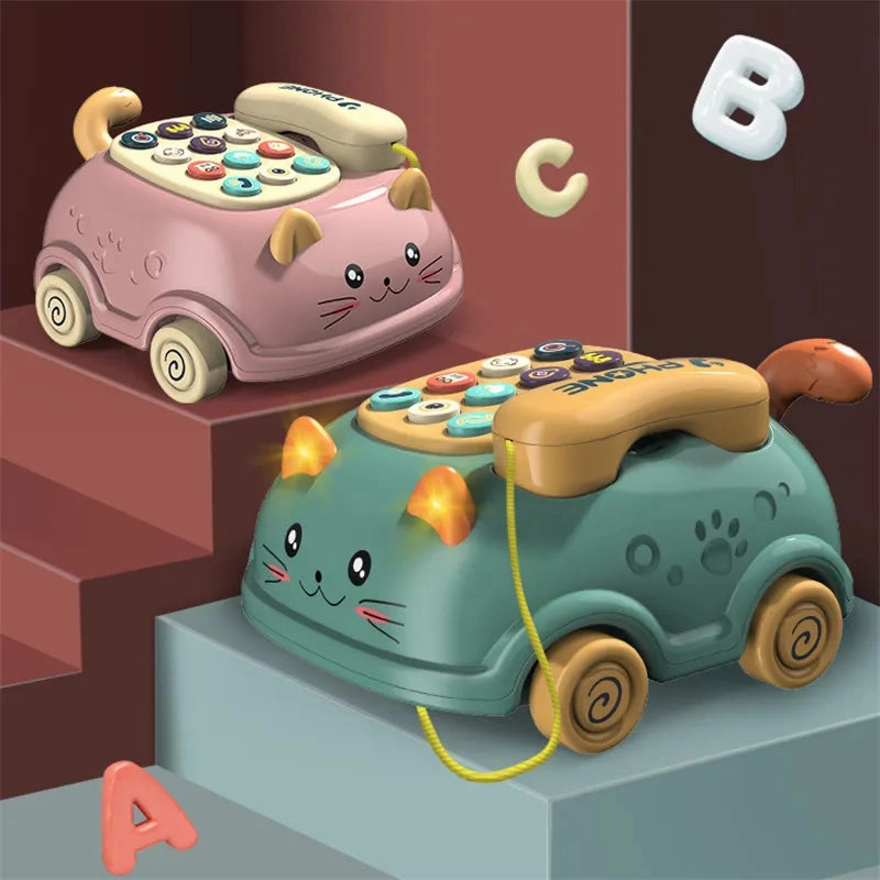 Piano phone toy with music - a smart learning method for babies and young children