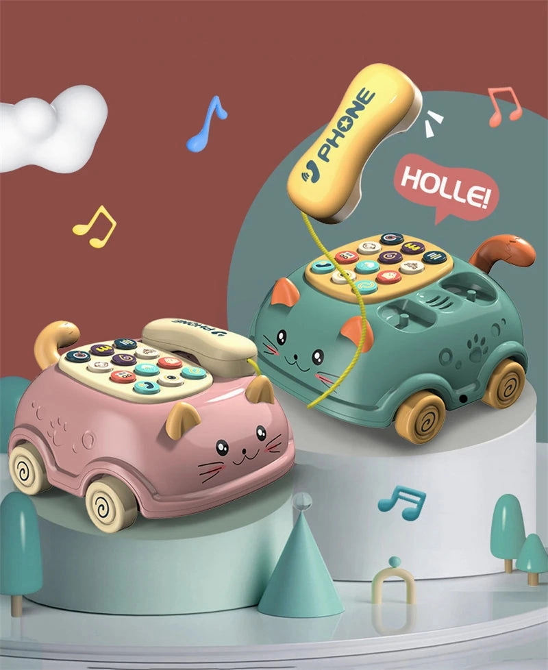 Piano phone toy with music - a smart learning method for babies and young children