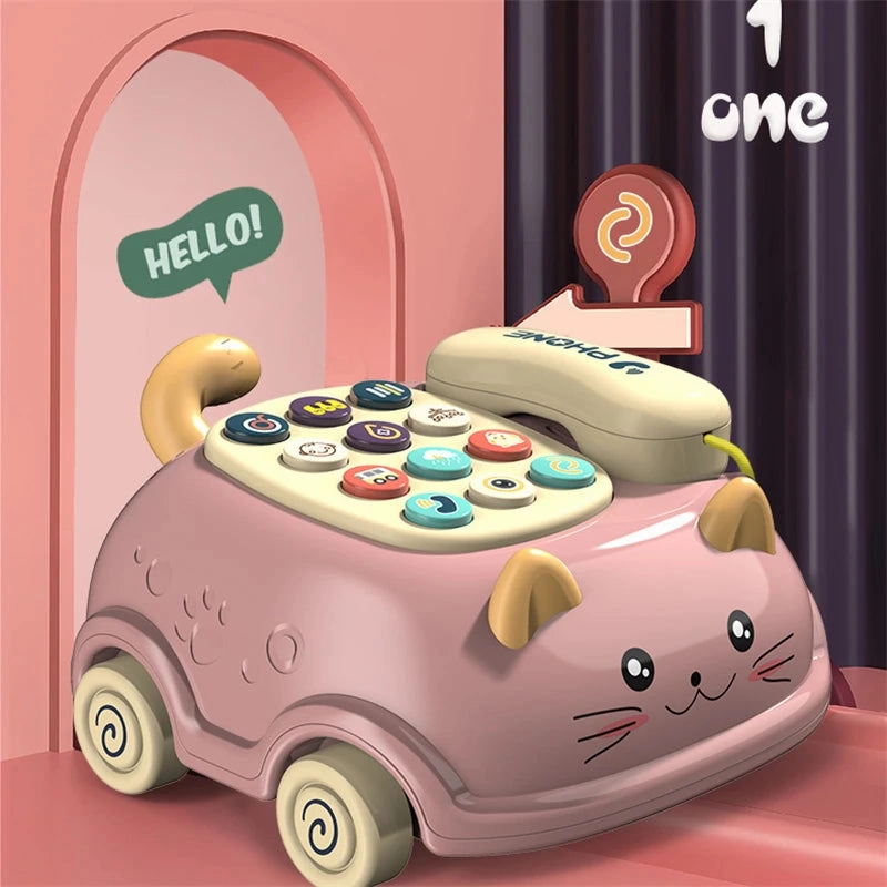 Piano phone toy with music - a smart learning method for babies and young children