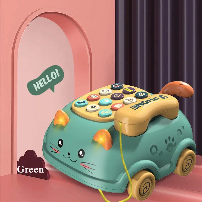 Piano phone toy with music - a smart learning method for babies and young children