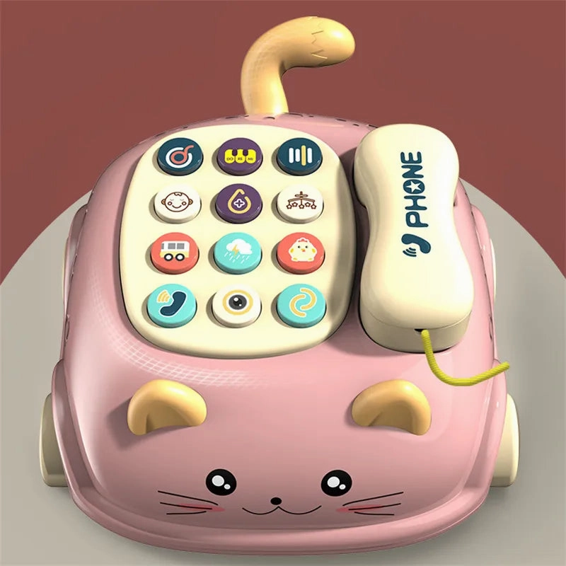Piano phone toy with music - a smart learning method for babies and young children