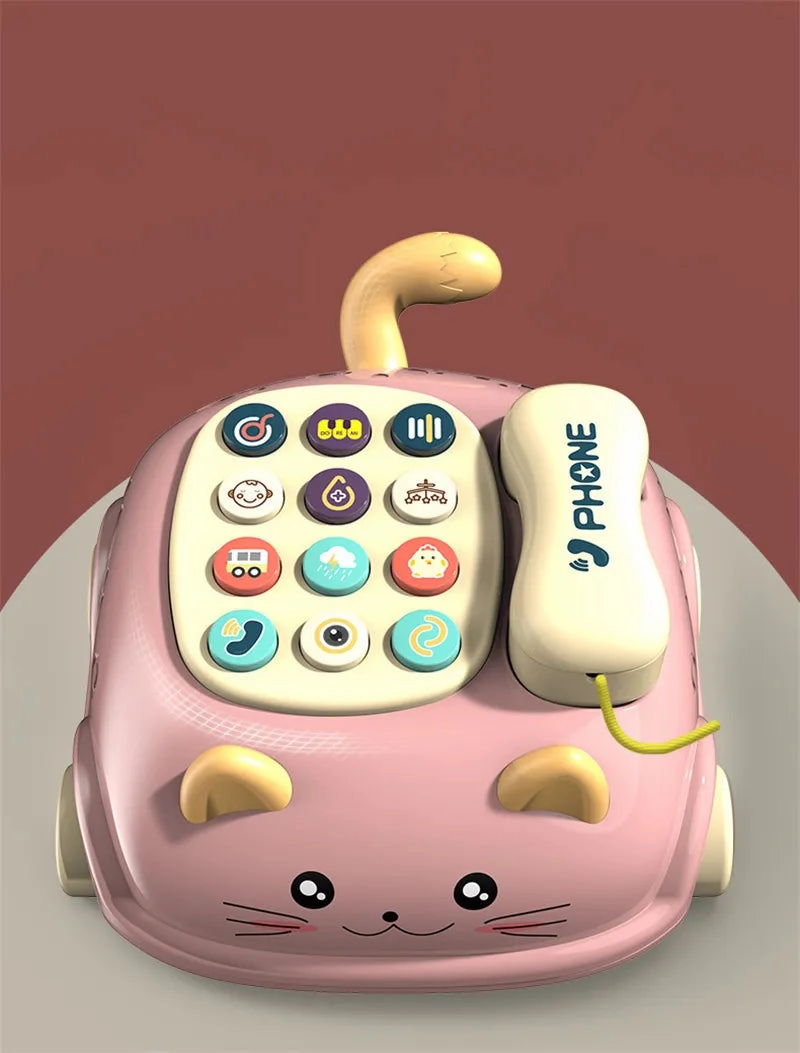 Piano phone toy with music - a smart learning method for babies and young children