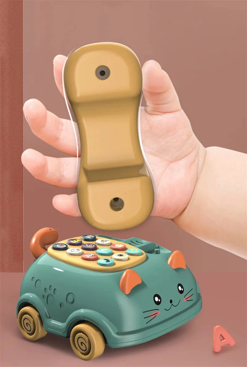 Piano phone toy with music - a smart learning method for babies and young children