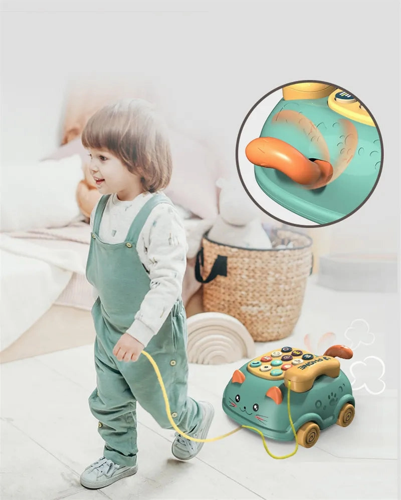 Piano phone toy with music - a smart learning method for babies and young children