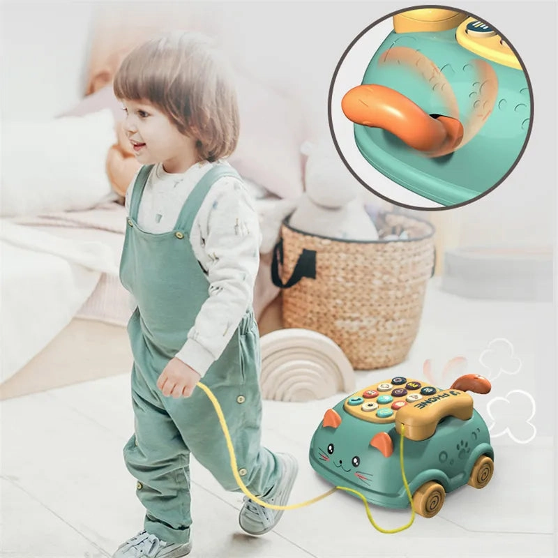 Piano phone toy with music - a smart learning method for babies and young children