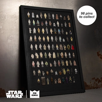 Pin Kings Official Star Wars Enamel Pin Badge Set 1.26 – Admiral Ackbar and Luke Skywalker (Jedi Knight Outfit)