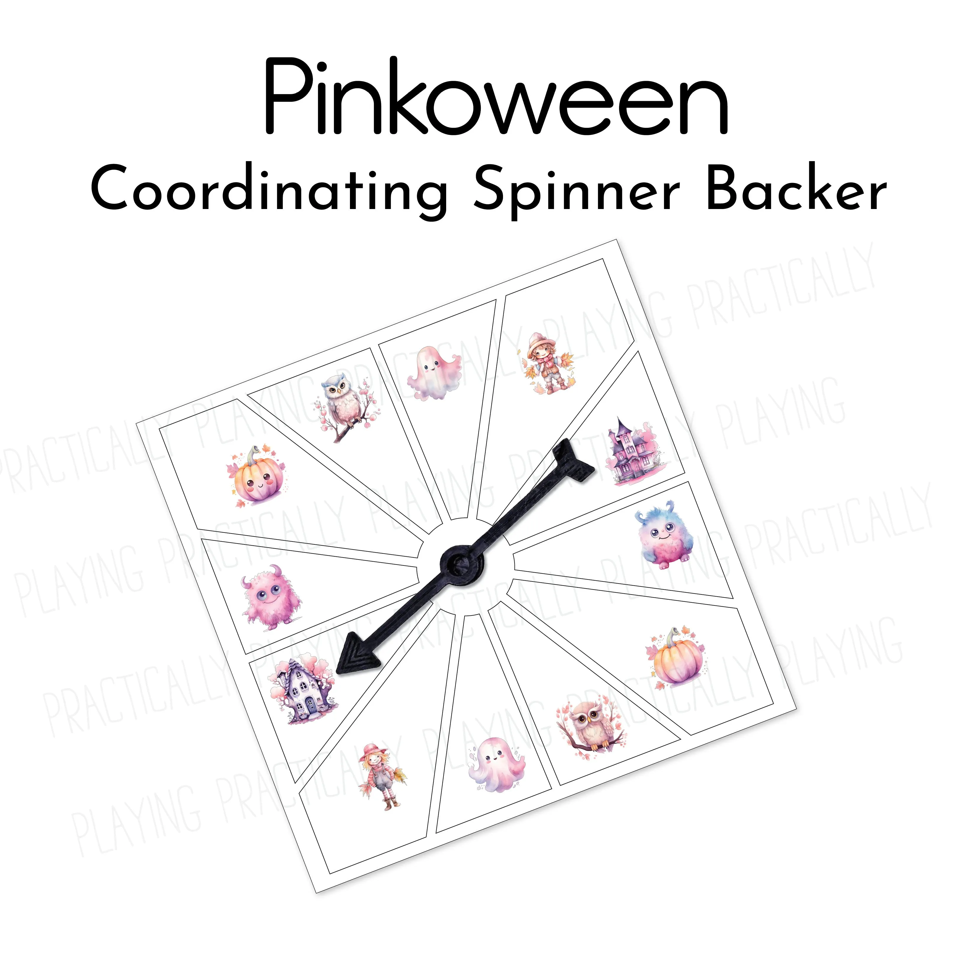 Pinkoween Game Essentials Pack: Printable Insert, Game and Loose Parts Pack VIP ONLY
