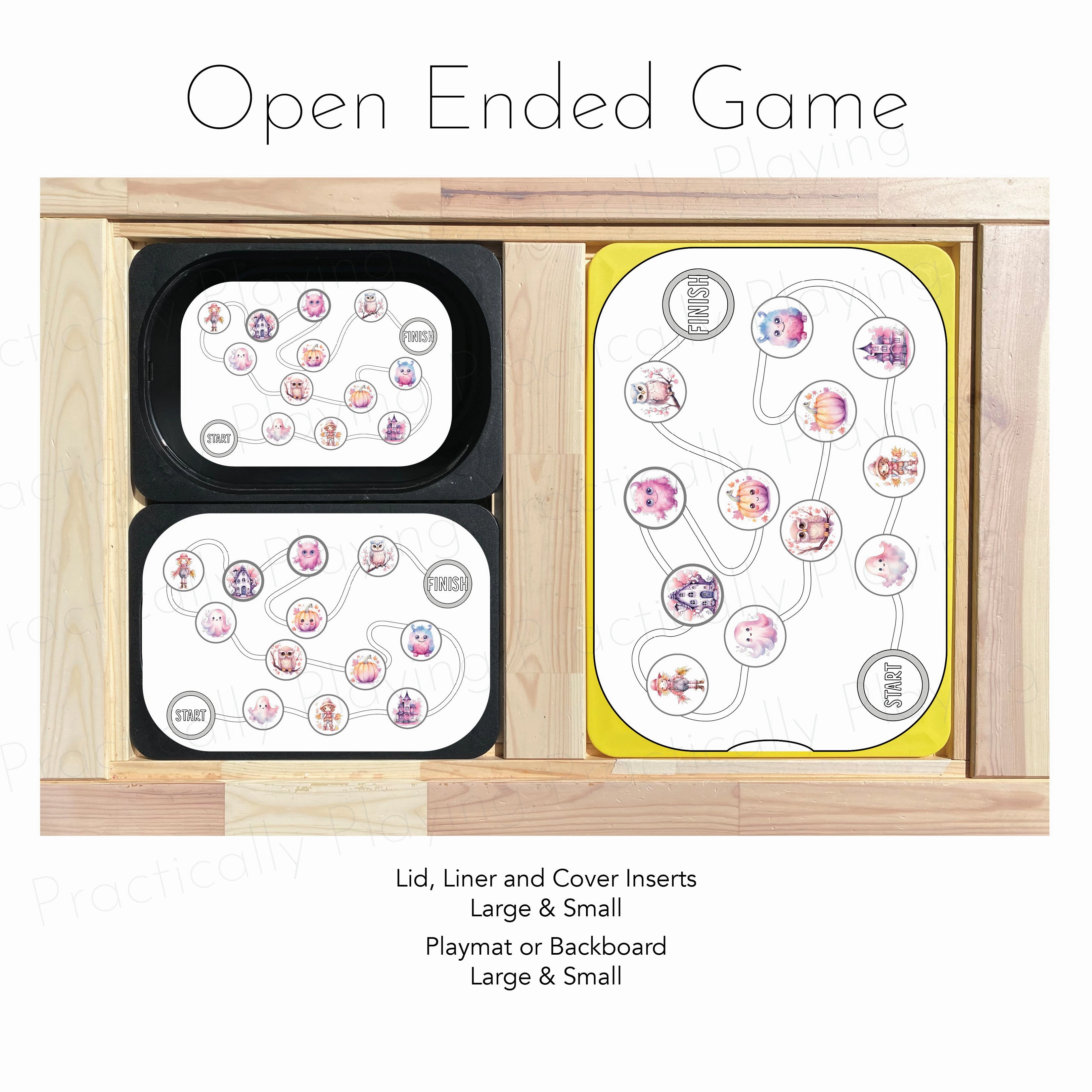 Pinkoween Game Essentials Pack: Printable Insert, Game and Loose Parts Pack- VIP ONLY- CRICUT PRINT AND CUT