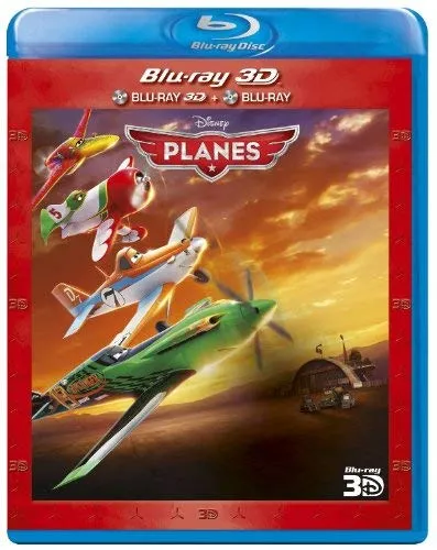 Planes (3D & 2D) [ Blu-Ray, Reg.A/B/C Import - France ]