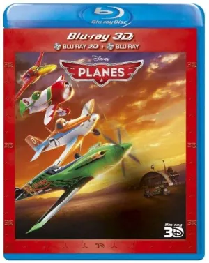 Planes (3D & 2D) [ Blu-Ray, Reg.A/B/C Import - France ]