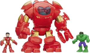 Playskool Heroes Marvel Super Hero Adventures Stark Tech Armor with Tony Stark Figure