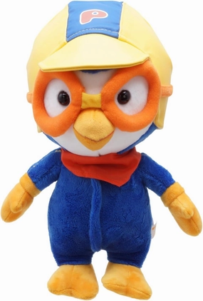 Pororo Toys Pororo Plush Doll - Toys for Toddlers Birthday for Boys & Girls Suitable for All Ages Toy Figure 1 Year  (Big Pororo)