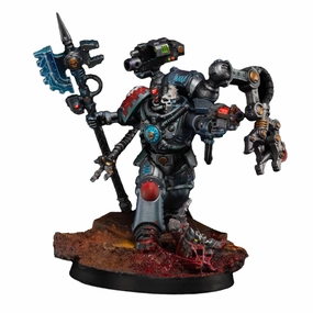 Primaris Techmarine Grey Knights Armies of the Imperium Painted Miniature Wargaming Figure | Art Painting Level