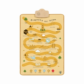 Prophets of Islam Interactive Islamic Wall Art - Talking Sound Poster by My Salah Mat