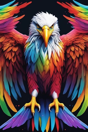 Puzzles 500 Pieces for Adults,Colorful Birds Jigsaw Puzzles,Puzzle Game for Family Indian Fishing Eagle Parent,Thanksgiving, Puzzle Toy for Educational