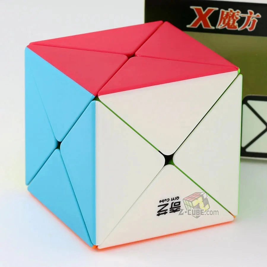 QiYi Dino Cube 3X3 Magic Speed Cube - Sticker less Professional Puzzle Toy for Kids
