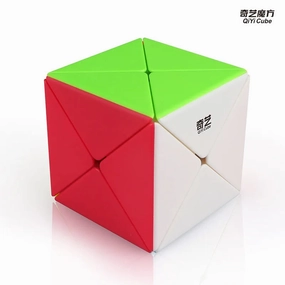 QiYi Dino Cube 3X3 Magic Speed Cube - Sticker less Professional Puzzle Toy for Kids