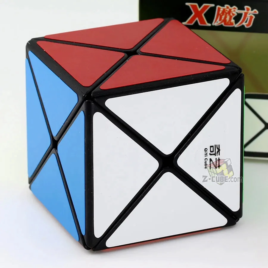 QiYi Dino Cube 3X3 Magic Speed Cube - Sticker less Professional Puzzle Toy for Kids