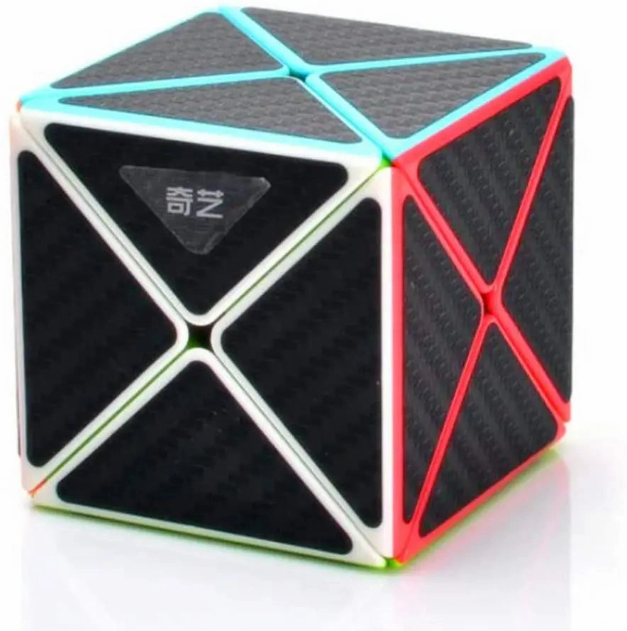QiYi Dino Cube 3X3 Magic Speed Cube - Sticker less Professional Puzzle Toy for Kids