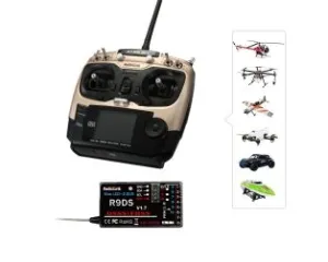 Radiolink AT9S Pro 2.4GHz 12CH RC Drone Remote with R9DS Receiver
