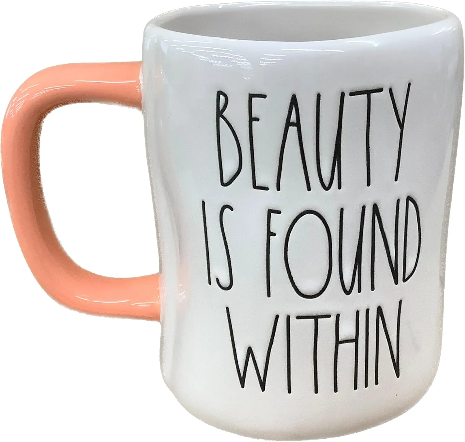 Rae Dunn x Princess Belle from Beauty and the Beast Coffee Mug, Beauty is Found Within