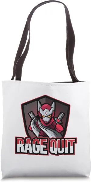 Rage quit I computer PC trouble Tote Bag