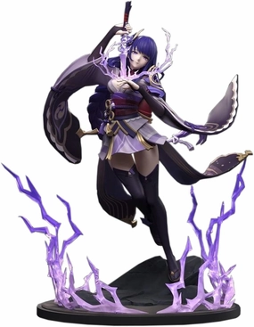 Raiden Shogun Figure 1/7 Beelzebul 26CM Game Character PVC Anime Model Toy