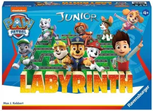 Ravensburger PAW Patrol Labyrinth Junior Game | Engaging Brain Teaser for Kids Ages 4 and Up | Classic Moving Maze Puzzle Game | Featuring Beloved PAW Patrol Characters