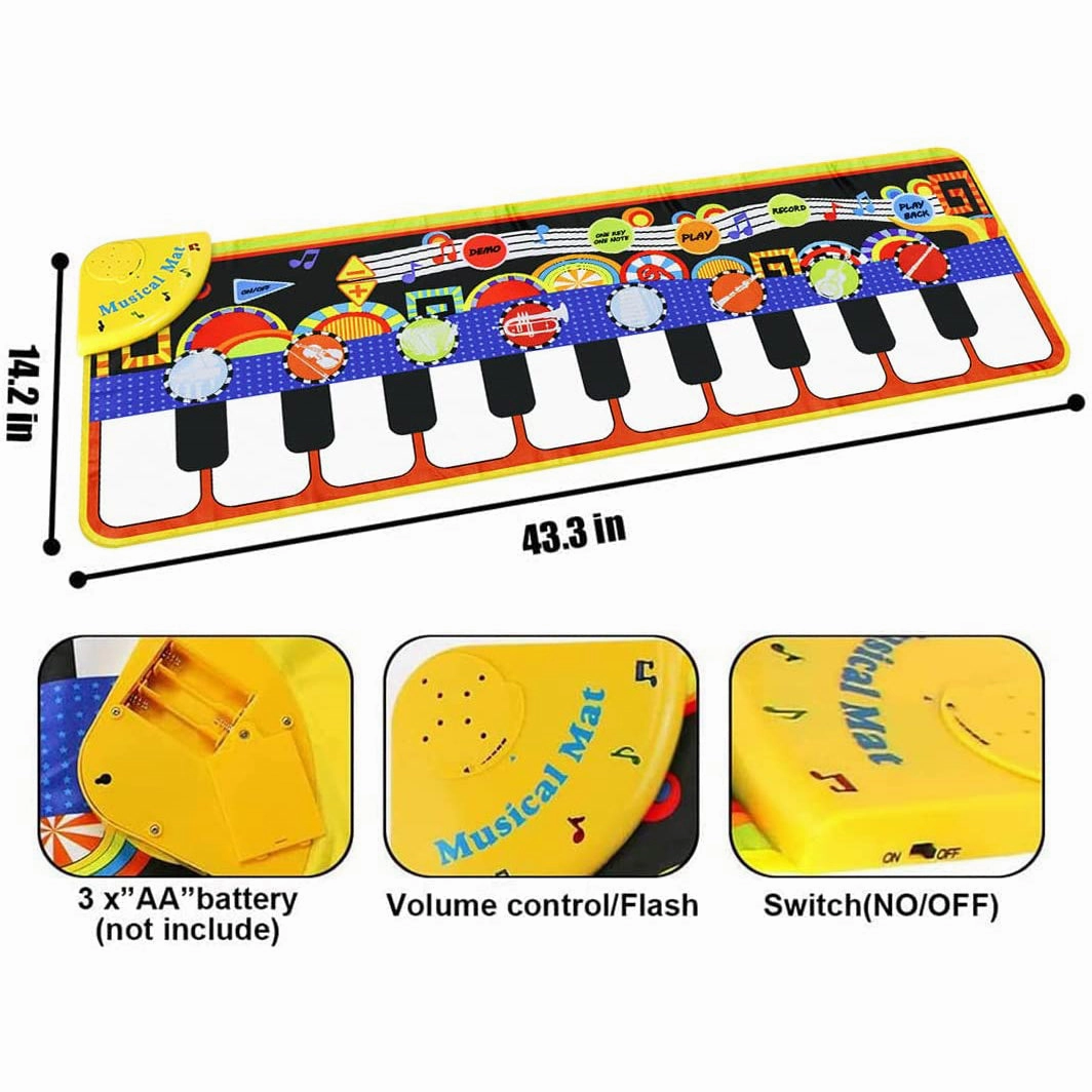 RenFox Kids Musical Mats Early Education Toys