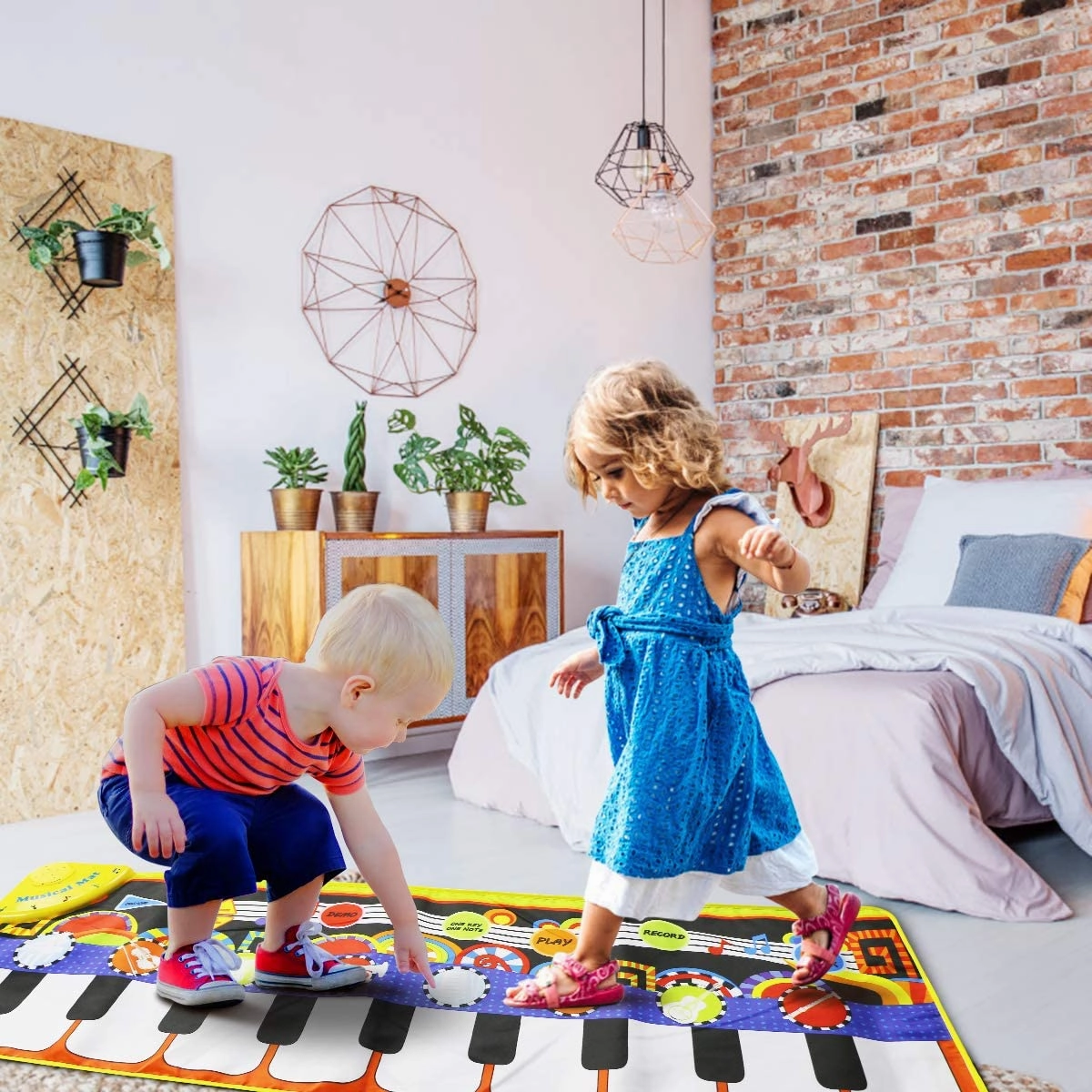 RenFox Kids Musical Mats Early Education Toys