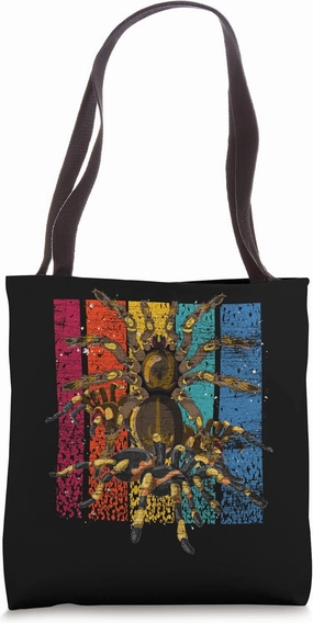 Retro Tarantula Arachnid Animal Lover Arthropod Spider Tote Bag