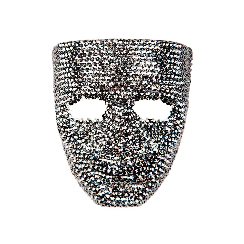 Robot Mask Rock Crystal AI