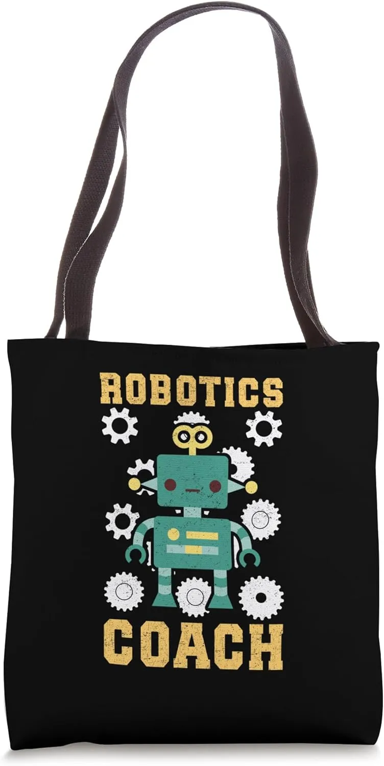 Robotics Robot Machine Engineer Robots Tote Bag