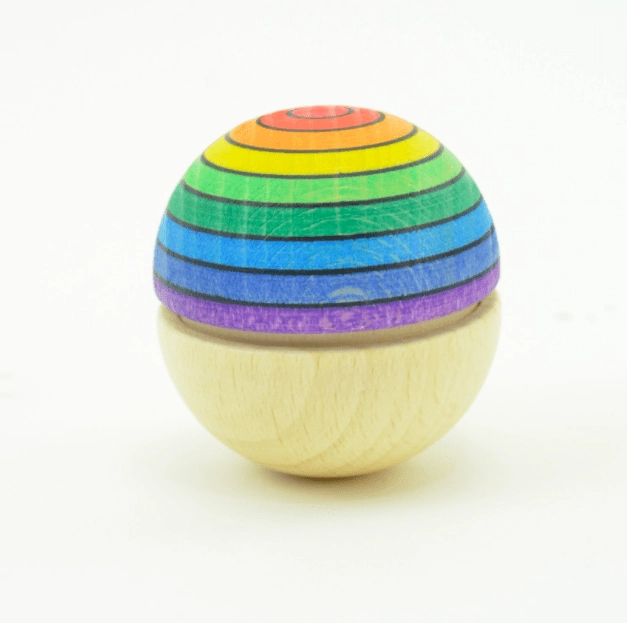Roly Poly Wiggle Ball Rainbow