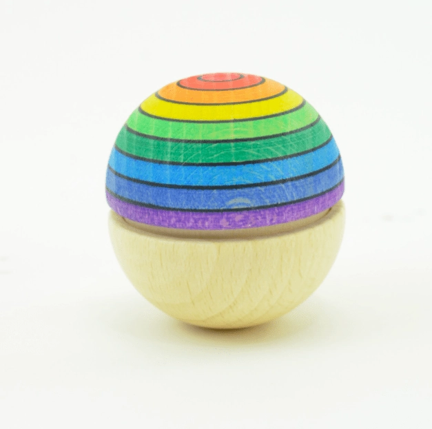 Roly Poly Wiggle Ball Rainbow