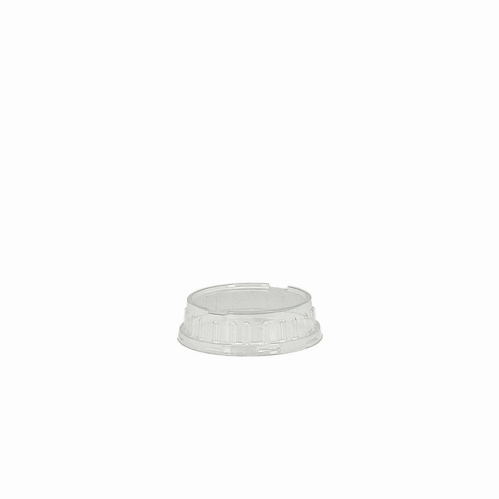Round Clear PET HIGH Lid To Suit 150mL Foil Cake Tin Base