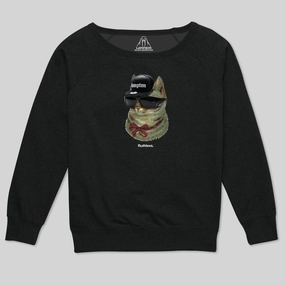 RUTHLESS WOMEN'S SCOOP NECK SWEATSHIRT