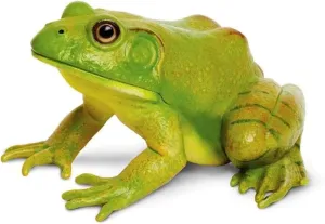 Safari Ltd. American Bullfrog Figurine - Realistic 4.75" Model Figure - Educational Toy for Boys, Girls, and Kids Ages 18M 