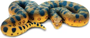 Safari Ltd. Green Anaconda Figurine - Detailed 6" Plastic Model Figure - Fun Educational Play Toy for Boys, Girls & Kids Ages 3 