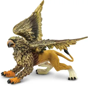 Safari Ltd. Griffin Figurine - Detailed 4.25" Plastic Model Figure - Majestic Mythical Creature Play Toy for Boys, Girls & Kids Age 3 