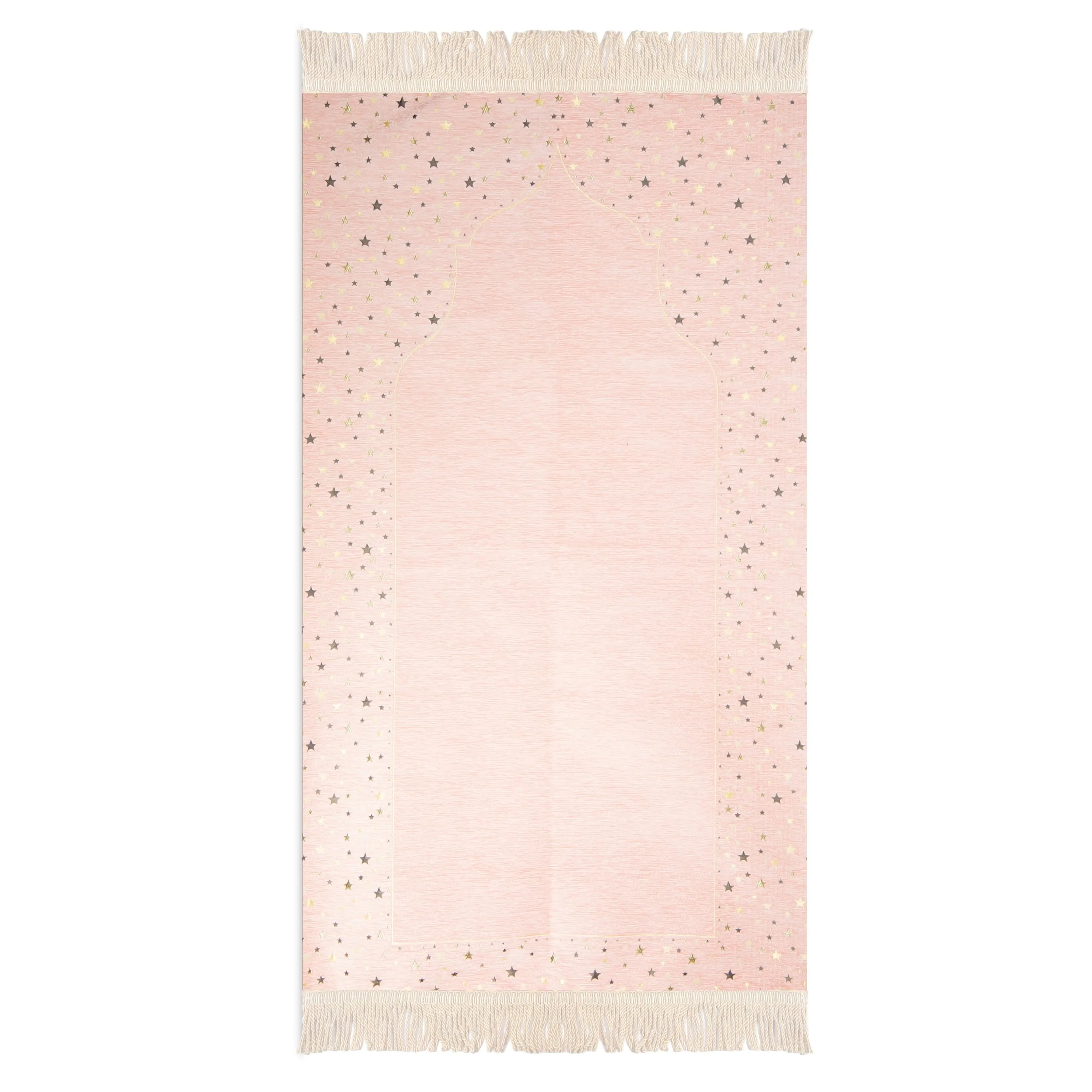 Salah Prayer Mat - Stars - Pink