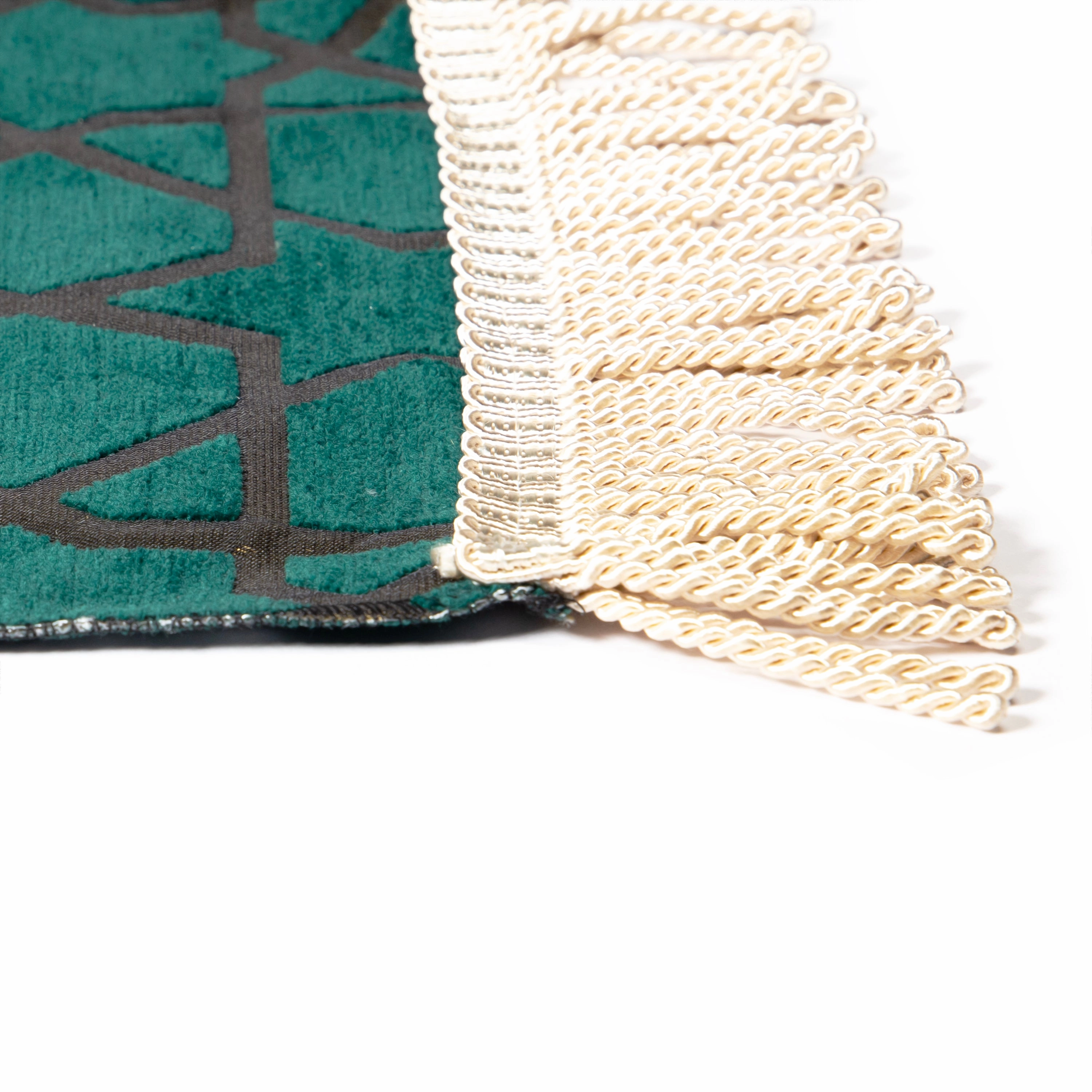 Salah Prayer Mat - Kaaba Geometric - Green