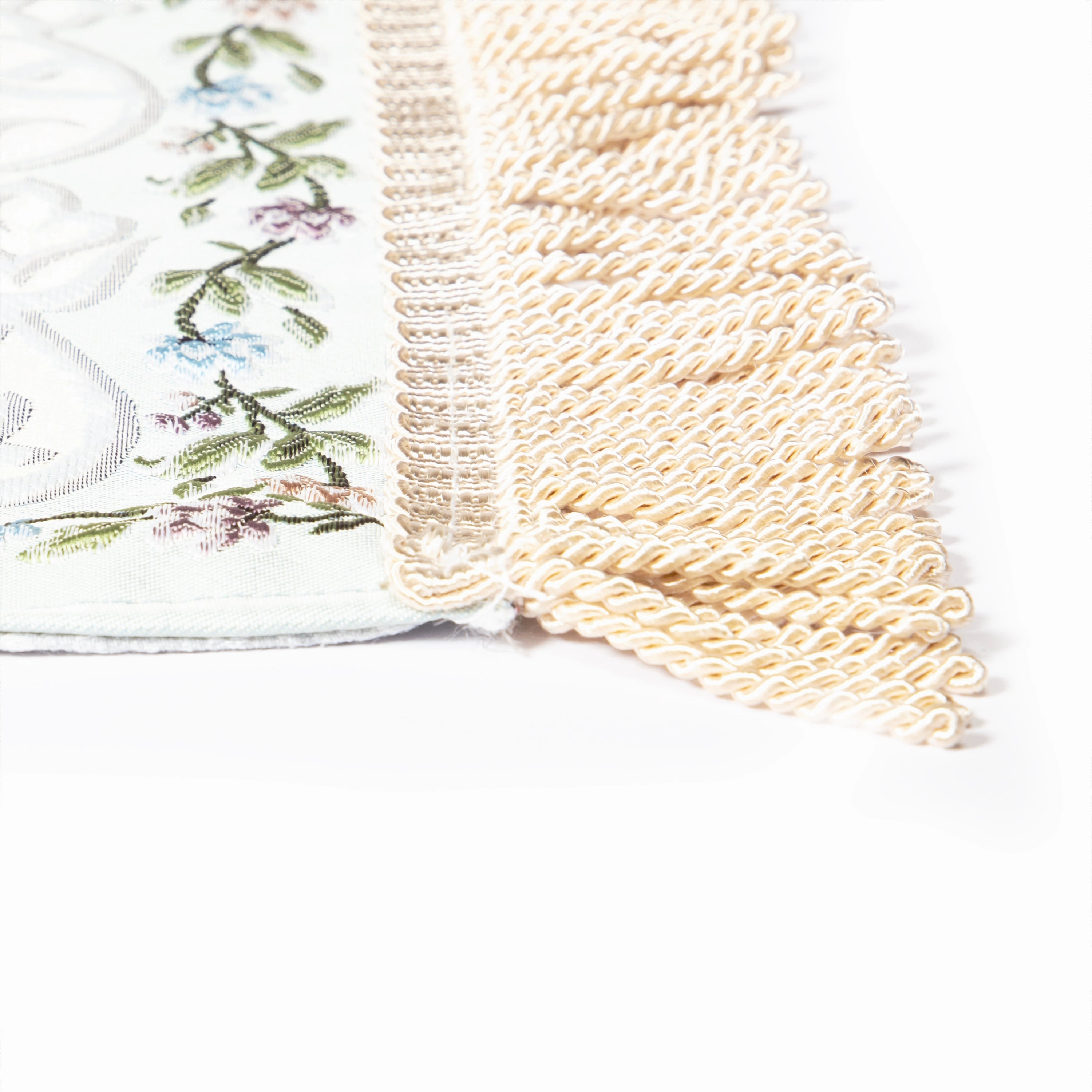Salah Prayer Mat - Majestic Floral - Baby Blue