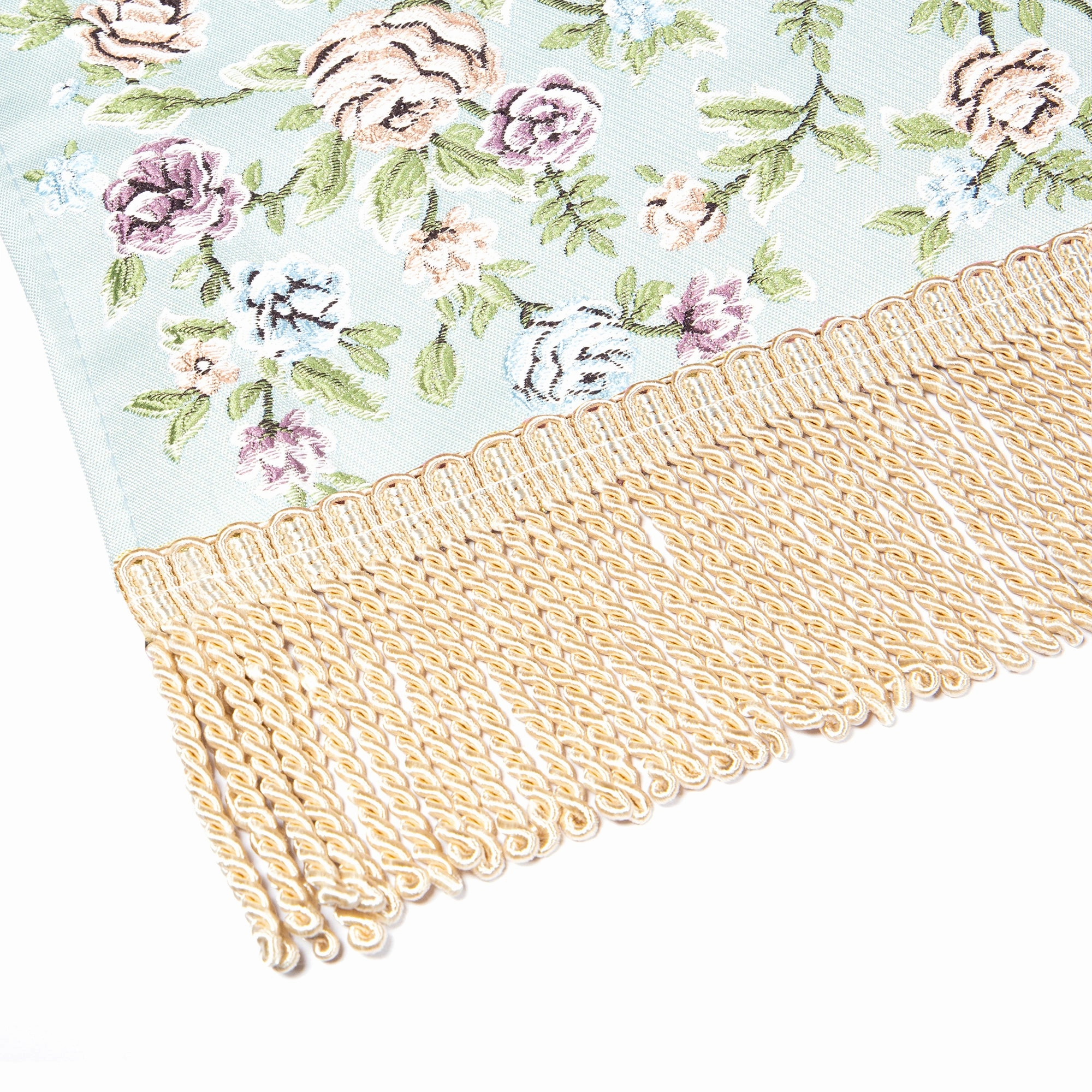 Salah Prayer Mat - Majestic Floral - Baby Blue