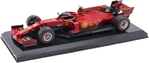 Scale Model 1:24 Alloy Rally Car Model Leclerc for Ferrari SF90#16 F1 2019 Premium Toys Collection Coupe Simulation