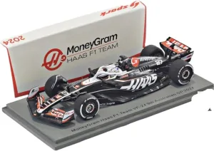 Scale Model Rally Car 1:43 S9528 Haas VF24 Australia Station 2024 Hülkenberg Resin Vehicle Toy Collection Coupe Simulation